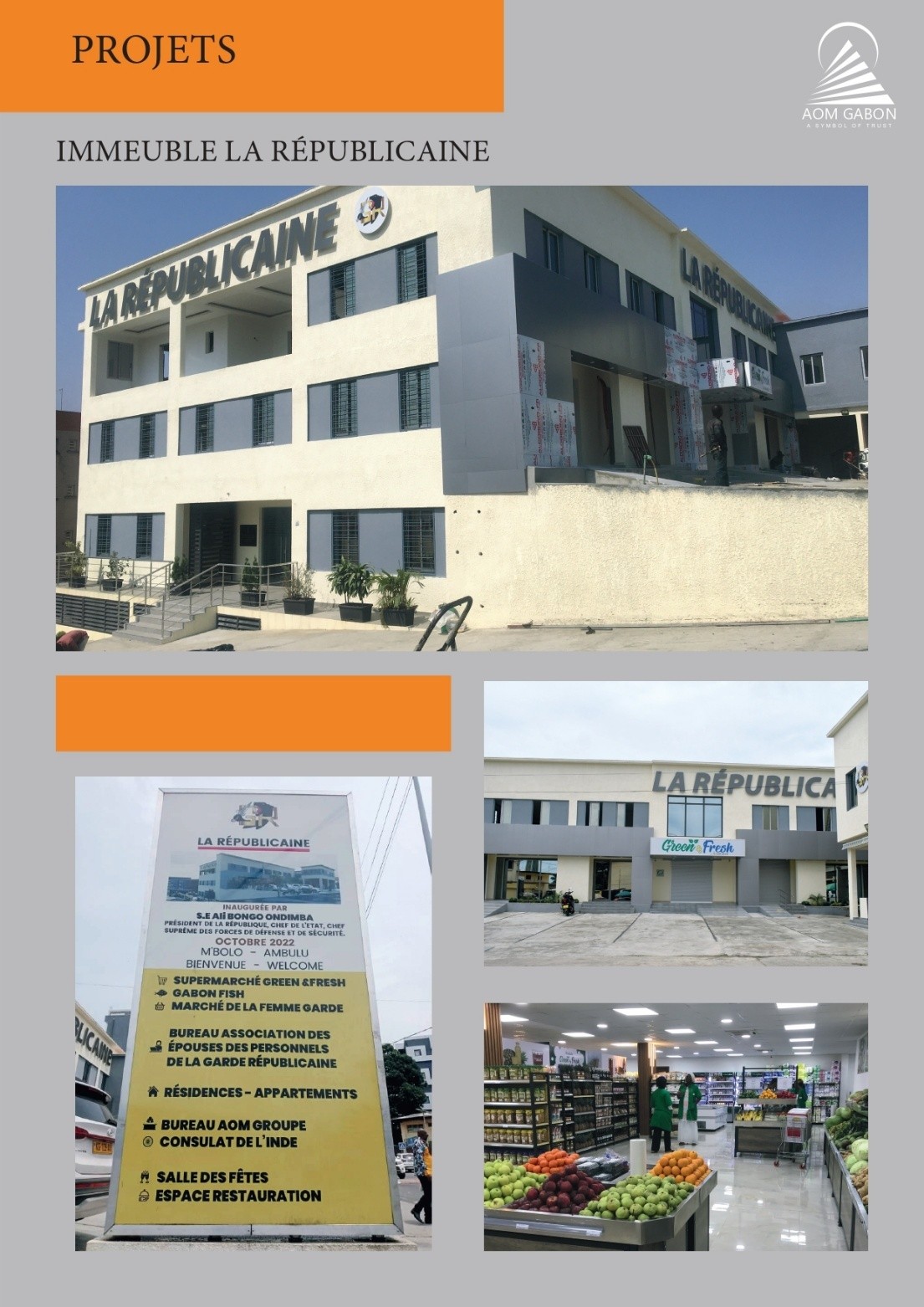 BUILDING LA REPUBLICAINE, GABON